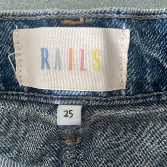 Rails Highland Denim Midi Skirt - Y2K, 90s - Size 25 - Picture 10 of 12